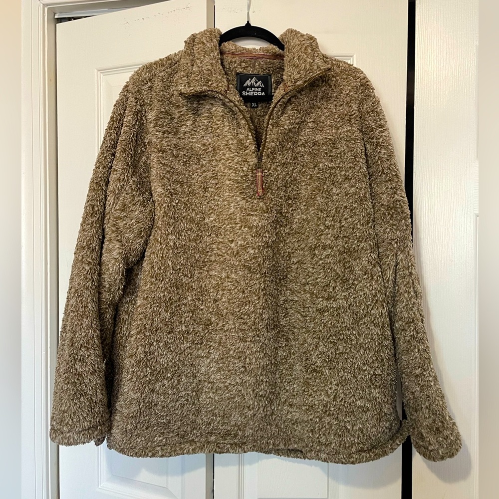 Quarter Zip Sherpa